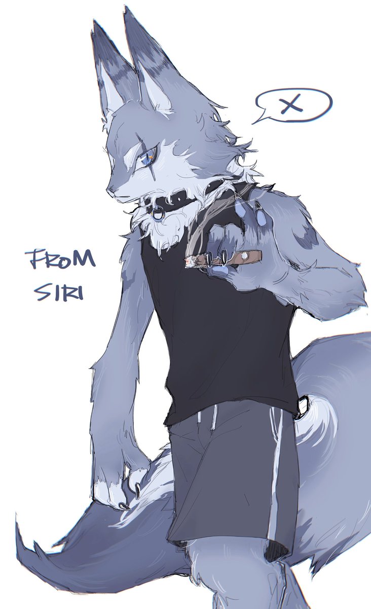 秋宝的 #furryoc
 #illustration #furryart #furry #OC