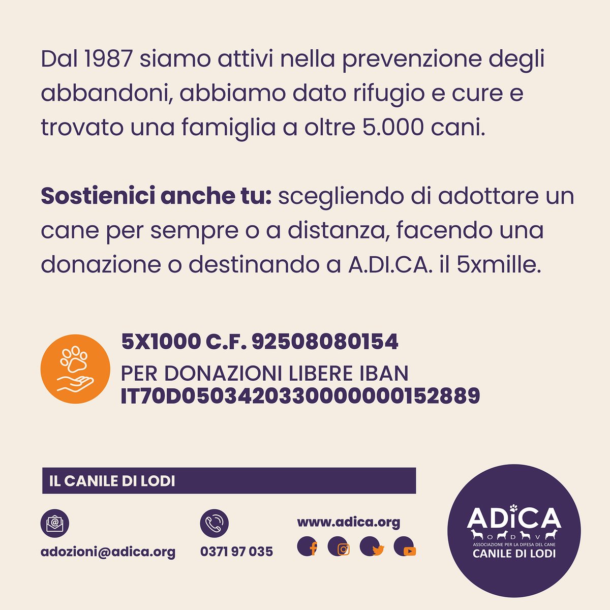 ADICA Associazione per la Difesa del Cane - ODV tweet media