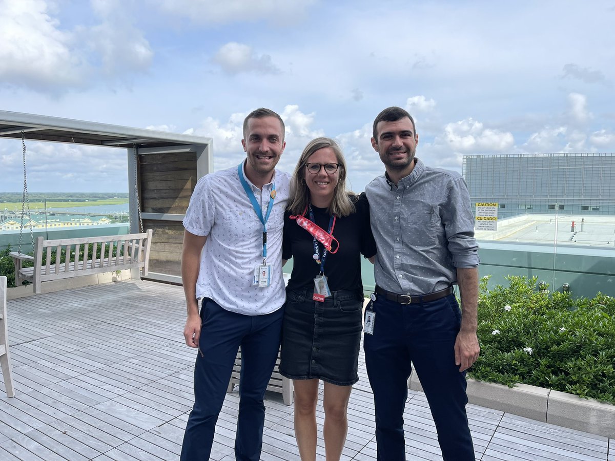 We are thrilled to welcome our new fellows this morning! 

Dr. Mason Walgrave is a graduate of <a href="/MUSCkids/">MUSC Children's Health</a> Med/Peds residency and former Peds Chief Resident. 

Dr. Mike Wedoff is joining us from <a href="/MedicalCollege/">Medical College of Wisconsin</a> Peds Residency. 

Welcome!! ☀️
