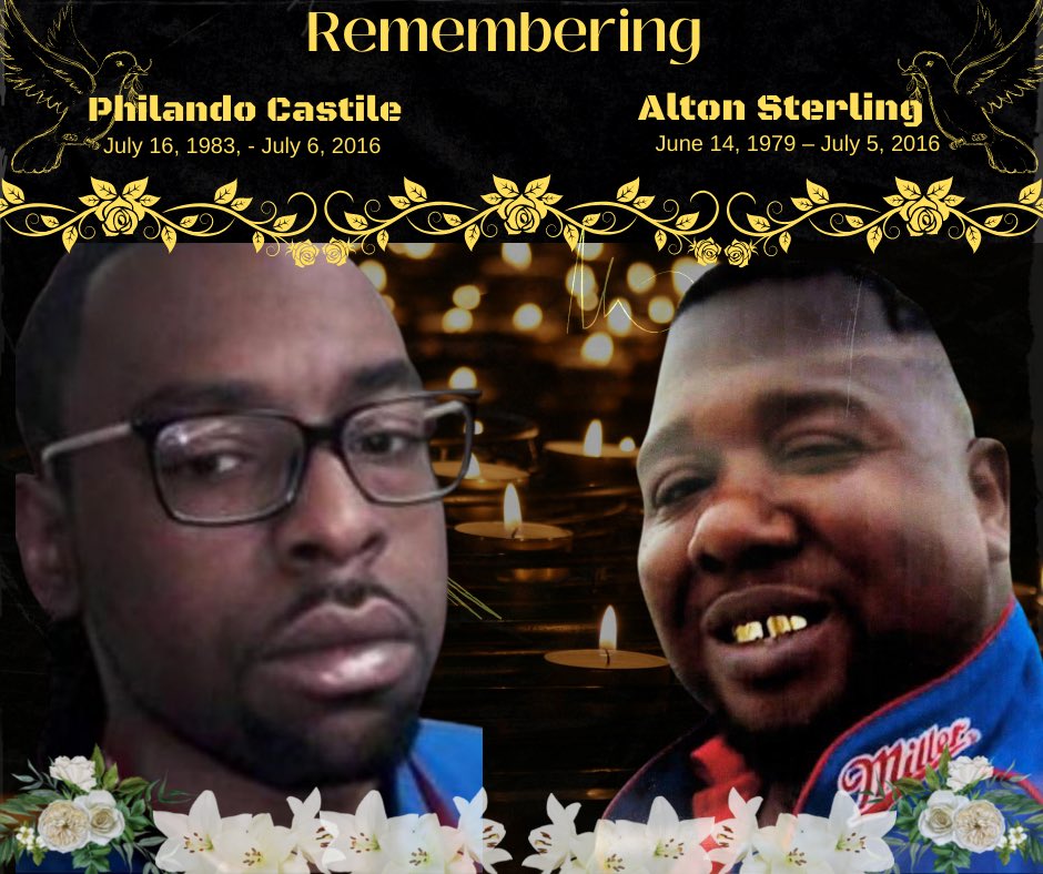 Today please take a moment to remember these two black men who were taken from their families way too soon. Take today to remember the system that is supposed to serve us is killing us. They will never be forgotten her at BLM Mississippi. ✊🏿
#AltonSterling #PhilandoCastile #BLM