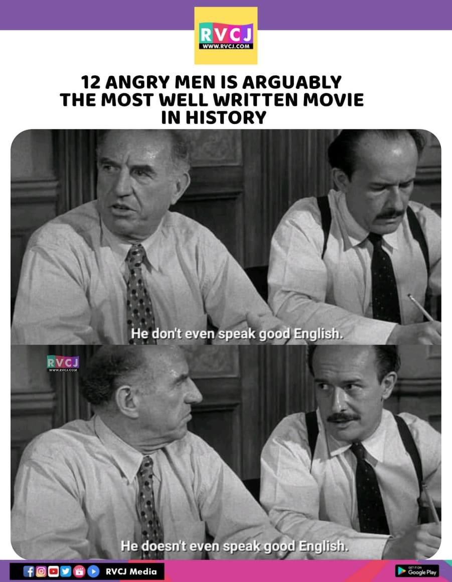 12 Angry Men 👌
#12angrymen #hollywood #sidneylumet #reginaldrose #rvcjmovies