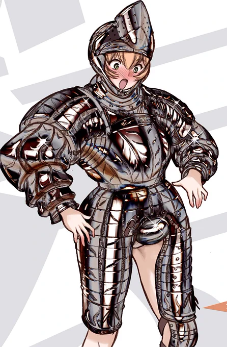 10年以上やって銀色の着色にはかなり自信が出来たんだが、ほのぼの4コマ漫画家なのであまり意味がない。 