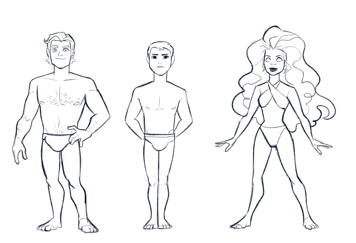 2nd batch of the giant size X-men members
I'm so happy with how I drew Storm's face now.