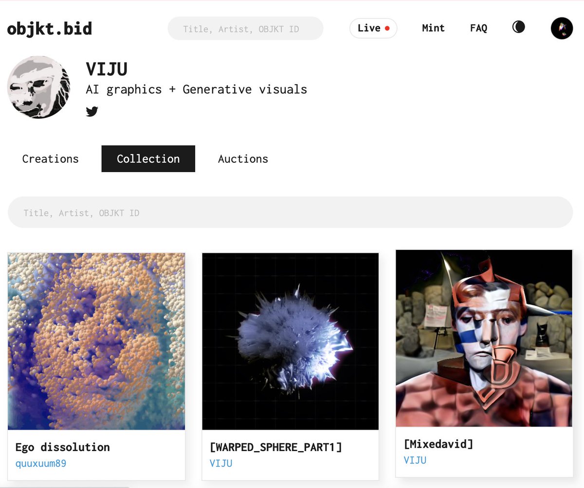 alya89's tweet image. 👏Congrats @99BTC! 
🤲One edition of #egodissolution OBJKT is in your collection now 
🙏Thanks for your support ☺️ 

#quuxuum89 #cleanNFT #hicetnunc #objktbid #tezosart #NFTcommunity