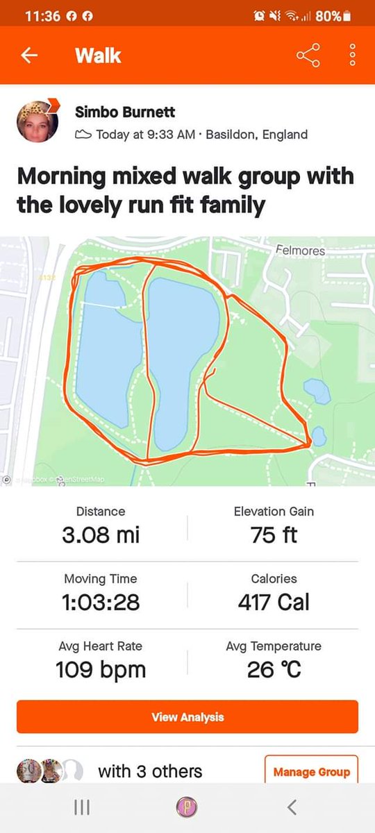 TheRunFitClub1's tweet photo. Well done Tuesday Walkers and Runners 
Superb job as always 
Runners well done smashing the Training session this morning as well.
Thank you Leaders 💚
#runtogether #bettertogether #strongertogether #ukrunchat #activebasildon #activeessex #wevegotthis #RunFitters #Walkfitters https://t.co/Sju6JbyF1d