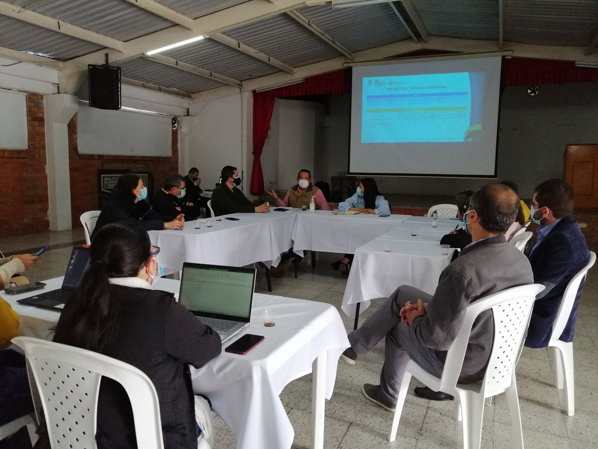 Desde hoy y en jornadas especiales el equipo de la Secretaria de educación realiza jornadas con las instituciones educativas oficiales con el fin de dar comienzo a la presencialidad.