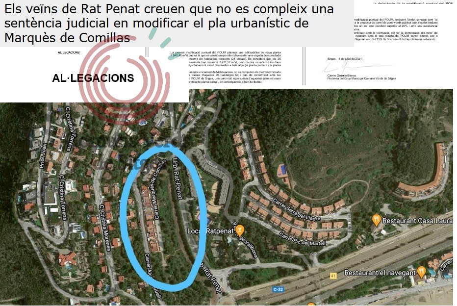 VerdsECSitges's tweet photo. PER L'INTERÉS COMÚ
Hem registrat i presentat al·legacions amb relació a l'aprovació inicial de la Modificació Puntual del POUM de Sitges núm. XXXVII en el sector del PMU-2 Marqués de Comillas.
Continuarem treballant pel bé comú i en defensa de les propostes veïnals
#femsitgesverd https://t.co/4QKsSXPwqH
