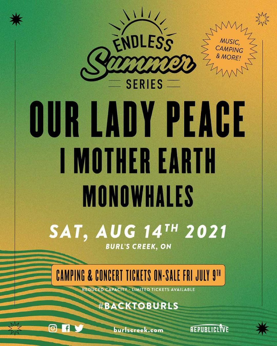 TourBusEnt's tweet photo. Who said the summer wasn't gonna have #LiveMusic! Our friends over at @BurlsCreek announced some pretty amazing shows this morning!  Who's ready to get #BackToBurls?  We sure are!  Tickets on sale THIS FRIDAY! Don't miss your chance to see these incredible artists! https://t.co/idCJhumkT0