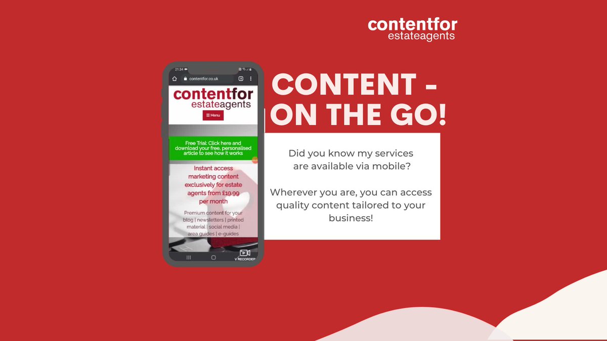 broadwaypublish's tweet image. Away from your laptop but need to access fresh content to market your agency?

I&apos;m just going to leave this here...

#contentforestateagents #estateagents #contentmarketing