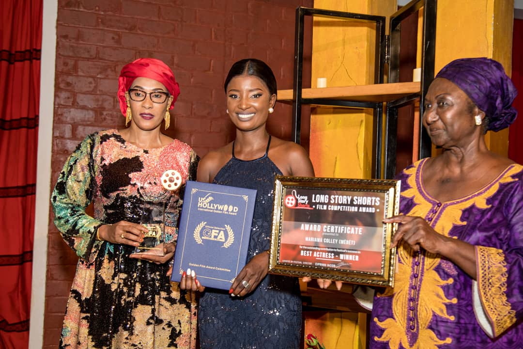 Mariama Colley (@mariamcoco411) on Twitter photo The unveiling ceremony of my International awards was a massive success ππΎπ π¬π²π
The US Hollywood International Golden Film Award. As best Up & Comer Actress dedicated to the <a href="/FirstLady_GMB/">First Lady Barrow</a> Her Excellency Fatoumatta Bah-Barrow.
#InternationalAwardWinningActress The unveiling ceremony of my International awards was a massive success ππΎπ π¬π²π
The US Hollywood International Golden Film Award. As best Up & Comer Actress dedicated to the <a href="/FirstLady_GMB/">First Lady Barrow</a> Her Excellency Fatoumatta Bah-Barrow.
#InternationalAwardWinningActress