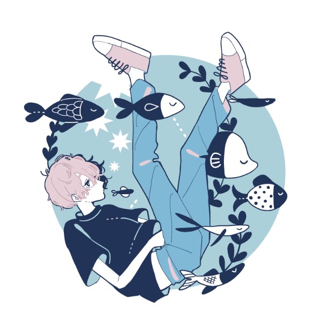 「🐟 」|ミツメ ユラのイラスト