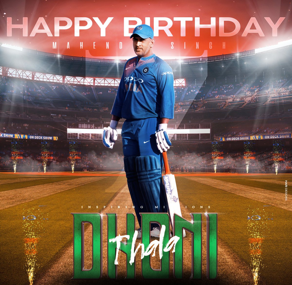 itz_hariii's tweet image. INSPIRING MILLIONS ✨❤
Happy Birthday Our Legendary Captain 🔥
@msdhoni #Thala birthday Special Design. 

Team #DopeGraphixStudio ✨
@DHONIism @TrendsDhoni #CSK  @msdfansofficial @MSD_Cricbuzz #WhistlePodu #captaincool  #HappyBirthdayDhoni
&quot; LOVE YOU DHONI &quot;