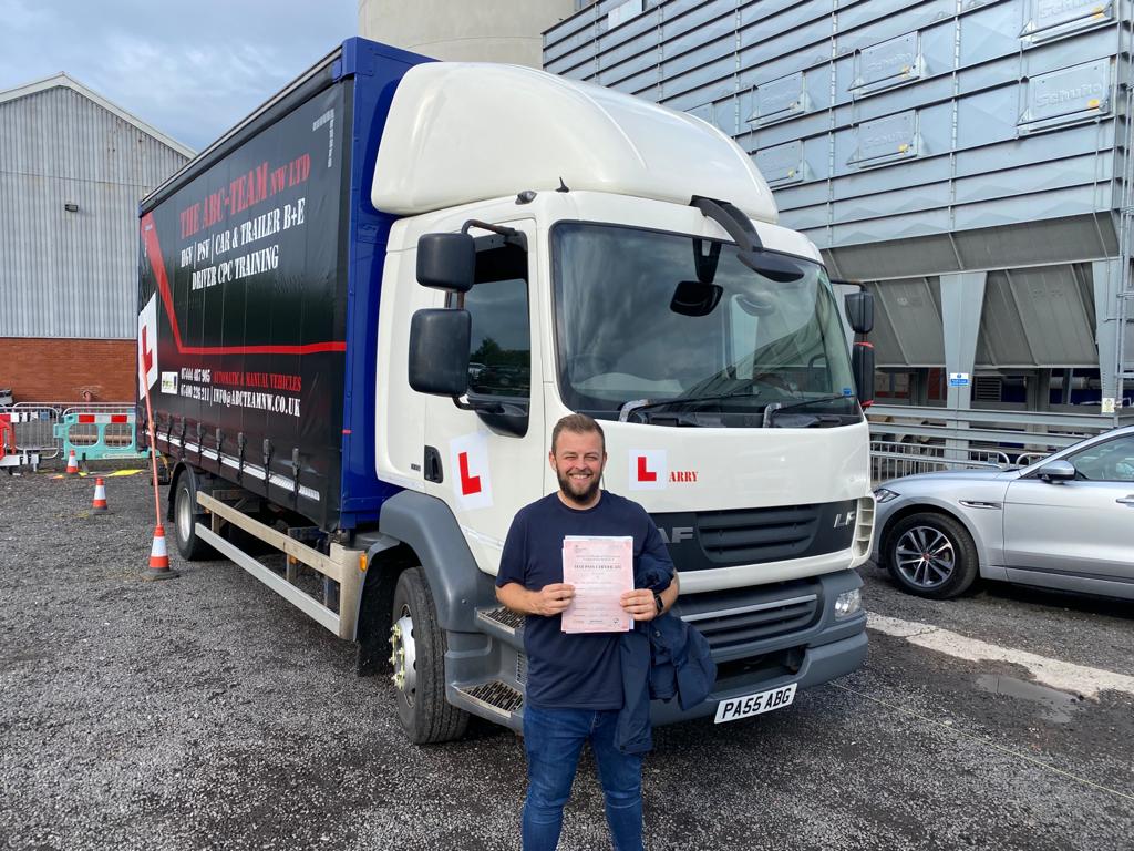ABCTeamNWLtd1's tweet photo. Congratulations to John, Istvan, Ash, Peter, Nick on passing their Mod 4 CPC.  #CPC #mod4 #cpcmod4 #CatC #CatCtraining #DriverTraining #PSV #PSVTraining #HGV #HGVTraining #trailertraining #ABCTeam #northwest #drivers #transport https://t.co/Wz79ZQNbeS