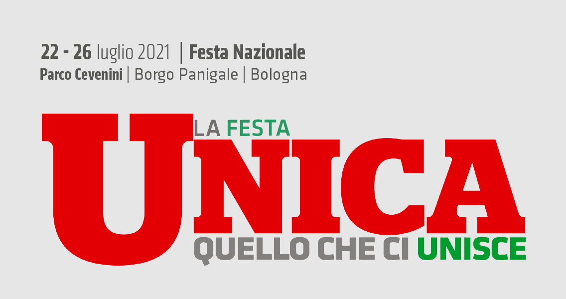 articoloUnoMDP's tweet photo. ++++ SALVATE LA DATA!!! Torna UNICA, la Festa nazionale di Articolo Uno. Ci vediamo a Bologna dal 22 al 26 luglio, in presenza e nel rispetto delle norme di sicurezza. Restate sintonizzati per notizie sul programma, il cibo, e soprattutto su ... #Quellocheciunisce ++++ https://t.co/f2CZUME500