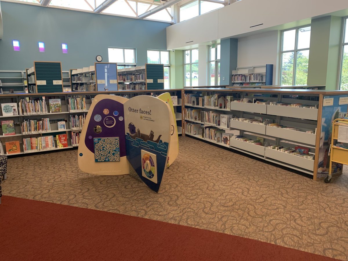 PoudreLibraries's tweet photo. Harmony Library reopens today! Take a sneak peek at some of the construction and renovation updates. #TourDeLibrary https://t.co/eOW1sFI2Sa