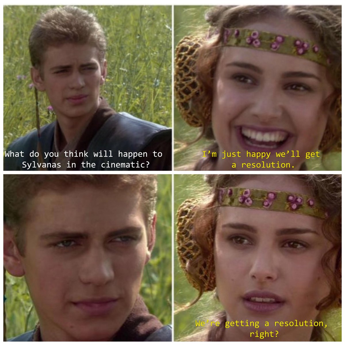 Jon_Jagger's tweet image. Ok, let's actually play along. Here is my WoW prediction for today, as told in the language of our time.