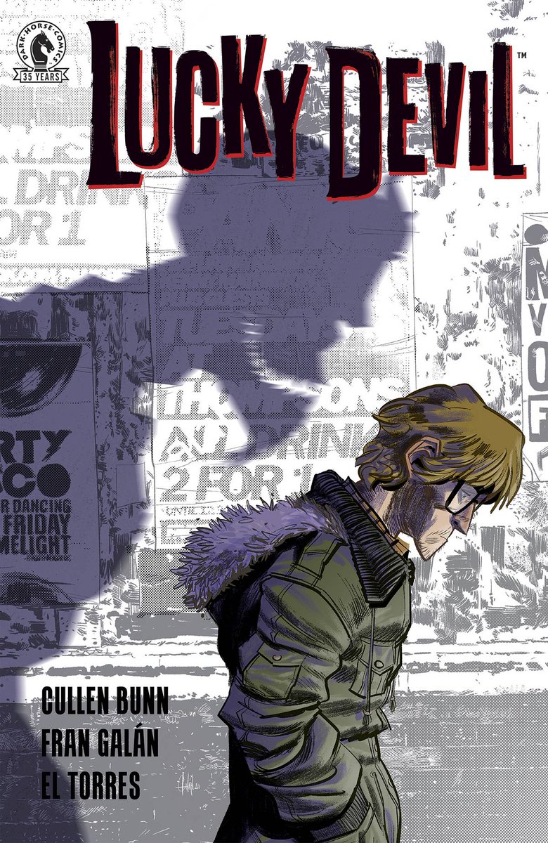 DynamicForces's tweet photo. EXORCISM AWRY! @cullenbunn transforms an exorcism-gone-wrong into a new horror-comedy comic in ‘LUCKY DEVIL'! Check out my interview with Cullen on @DynamicForces! @DarkHorseComics @Fran_Galan_art #LuckyDevil https://t.co/1nQg3uI962 https://t.co/rsvsaIua5w