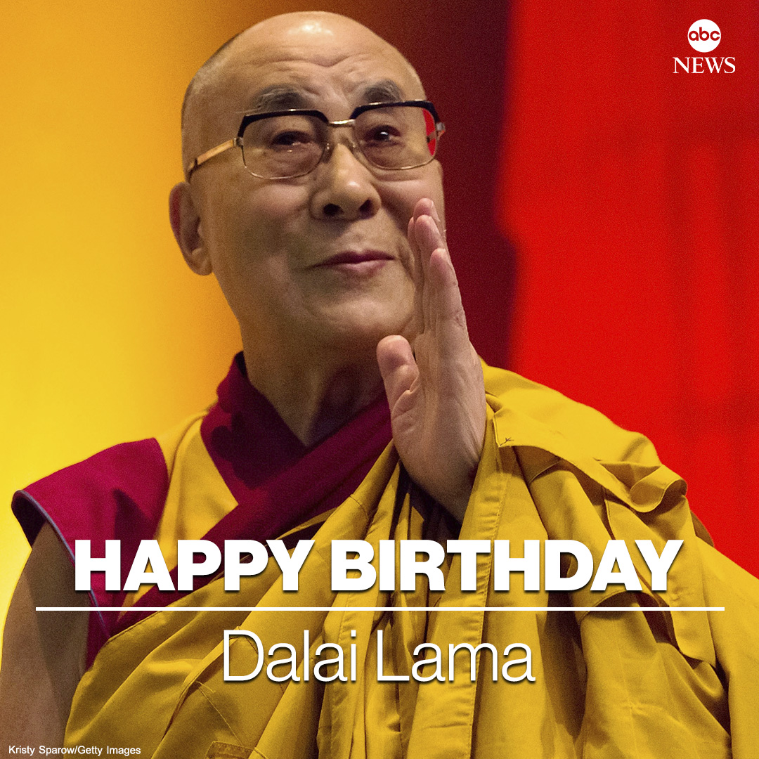 HAPPY BIRTHDAY: Tibetan spiritual leader the Dalai Lama turns 86 today.  