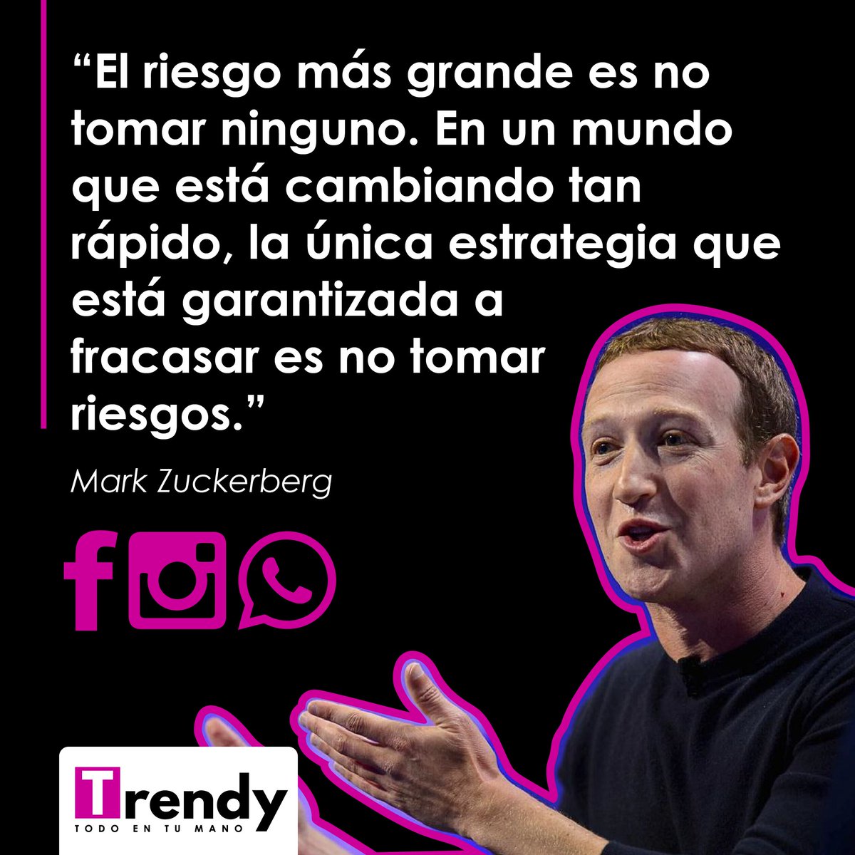 TrendyAppCo's tweet image. iniciamos la semana con el buen zuckerberg 🧐🧐