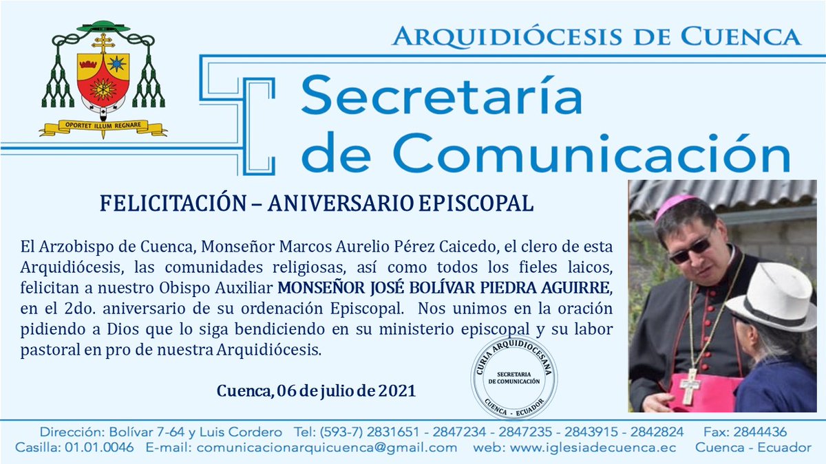 Radio Católica Cuenca (RadioCatolicaC) Twitter