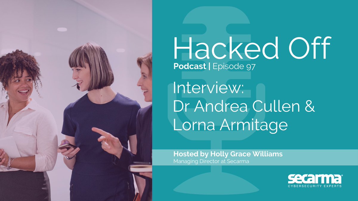 This week, we interviewed <a href="/stuff4andrea/">Dr Andrea Cullen</a> and @lorns23 of @CAPSLOCKcyber, about the difficulties of getting into #cybersecurity, the need for accessibility &amp; inclusivity in the industry, plus recruitment and hiring advice.

🎧 Listen here: buff.ly/3yqhv0W
#InfoSec #Security