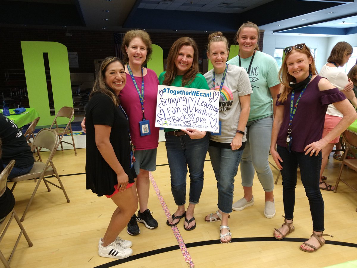 Kicking off another awesome year at Adams with the best first grade team! <a href="/AdamsYRES/">Adams Elementary</a> #TogetherWEcan!