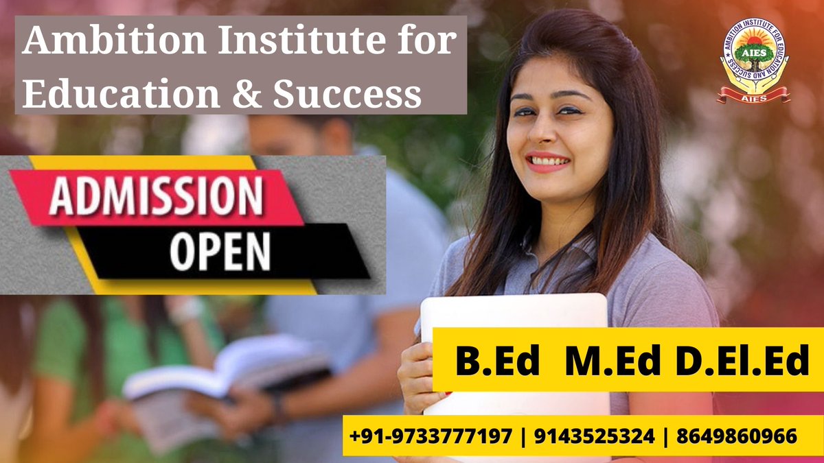 AIESInstitute's tweet image. If you want to join a WBUTTEPA approved M.Ed college in Garia, then AIES can be the best institute for you.
Call us to learn more - 9733777197 | 9143525324 | 8649860966
#wbuttepaapprovedmedcollegeingaria #MEdcourse #BEdcourse #AIESgaria