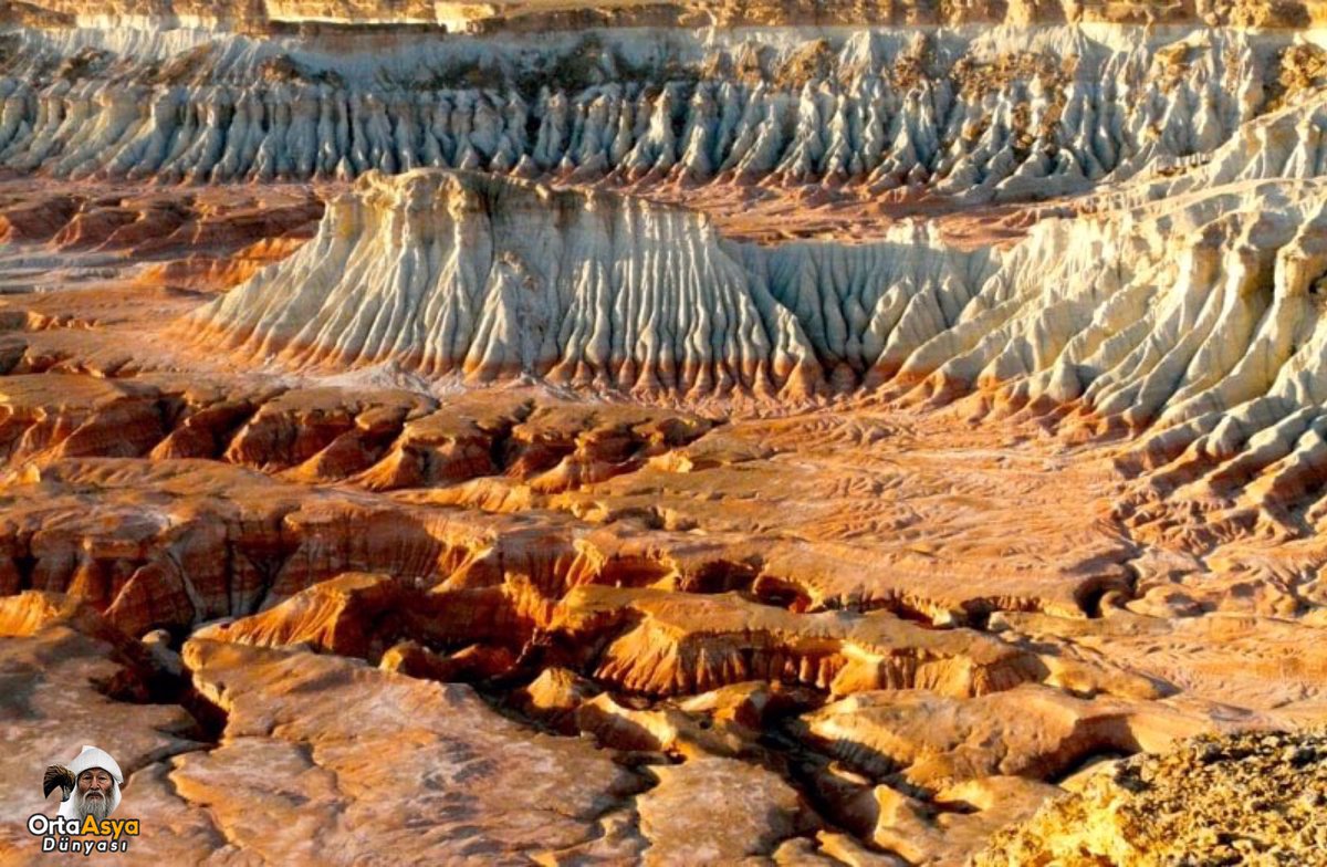 TurkunDunyasi's tweet photo. 🇹🇲Yangı-Kala Kanyonu, Türkmenistan. https://t.co/aUbSJ3Ag5U