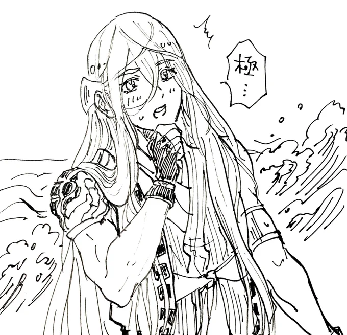 ちよちゃん極おめだよ!!らくがき 