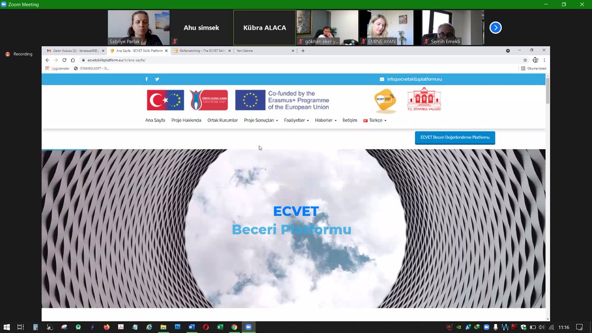 ECVET Skills Platform Info-Days were held with the participation of sector and VET representatives. With the aim of introducing the platform and the survey tool on the platform and to start the voting process, four info days were organized by Turkish partners of the project.