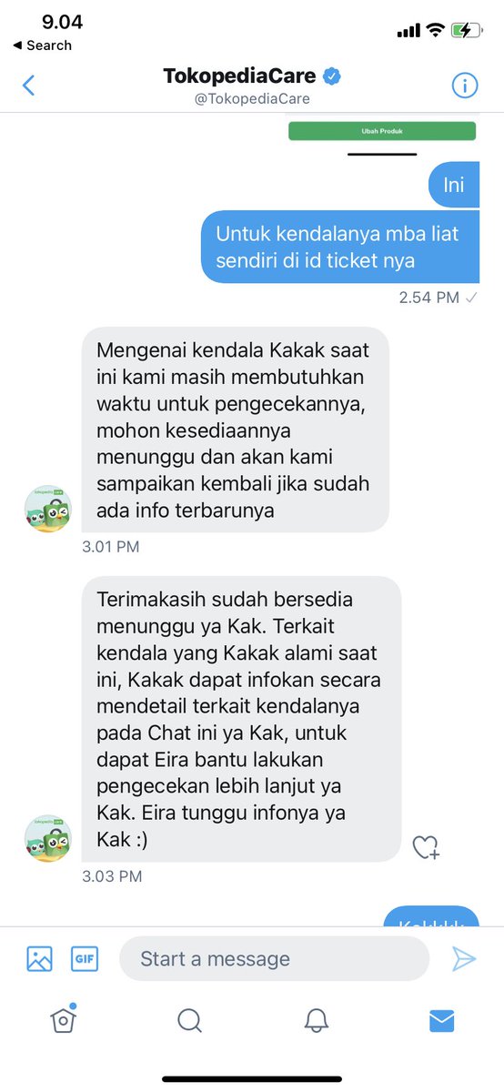 fotraaa's tweet photo. Tokopedia customer service selalu mengulang pertanyaan seperti ini, udah complain sebulan lebih tapi hanya diputar2 jawabannya. Komplain dari 11 juni @tokopedia malu diliat toko oren @ShopeeCare @ShopeeID https://t.co/5AgbsGHRRr