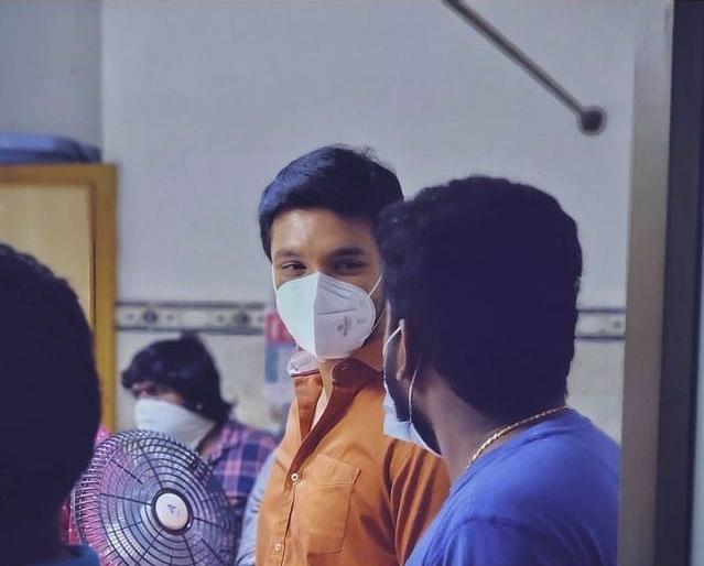 Sivakasi_GKFC's tweet photo. @Gautham_Karthik Back to work 
#AnandhamVilayadumVeedu 
@directorcheran 
@NandaPeriyasamy 
@srivaarifilm 
@ShivathmikaR https://t.co/Dg5WAOwaj0