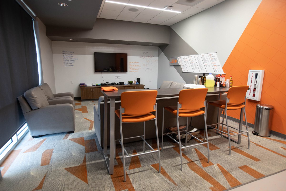 ClemsonWTennis's tweet photo. May graduate Mackenzy Middlebrooks put it best: “The Duckworth Family Tennis facility is a dream for a student-athlete. It has everything we could ever want or need to be successful. I still pinch myself when I walk in the building.” Well said, Kenz 🧡💜😍 https://t.co/KPsbozwYCI