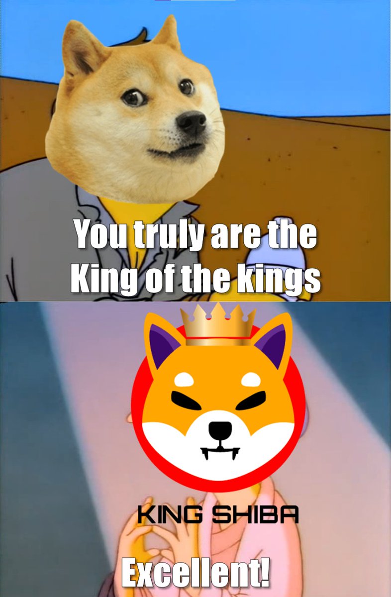 🚀So, if you like Meme Crypto projects like #Doge &amp; #Shiba then you need to check out <a href="/kingshibaio/">King Shiba</a> a community driven project with unique features:

🔥50% of total supply burnt

💥44% supply in liquidity 

🔥1% burn on every transaction &amp; more!

#KINGSHIBA #KSHIB