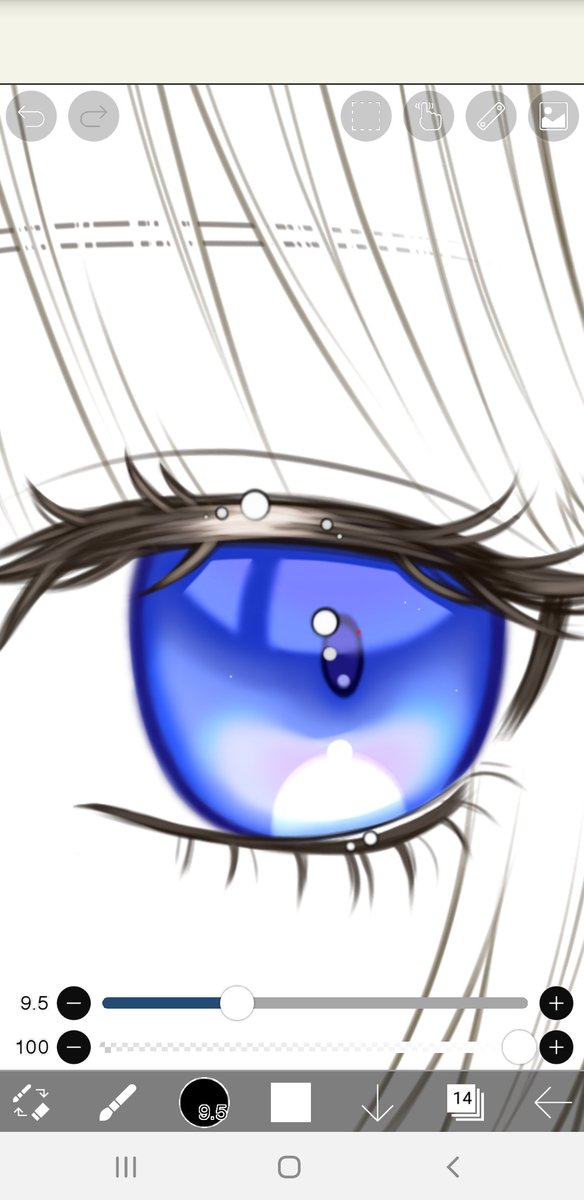 綺麗な目のtwitterイラスト検索結果