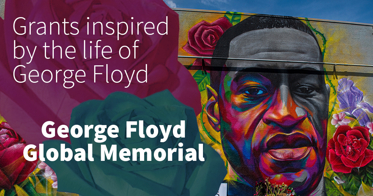 The seventh grant inspired by George Floyd’s life is to @gfgmemorial. The George Floyd Global Memorial, located at the intersection of 38th St E and Chicago Ave S in Minneapolis, is a living memorial that inspires all people to pursue justice: georgefloydglobalmemorial.org.
