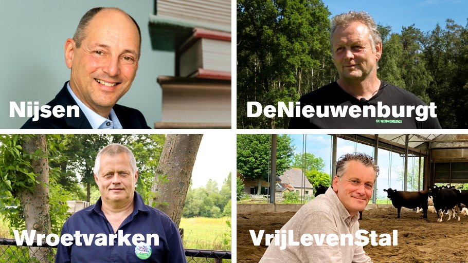 Dierbescherming's tweet image. De winnaars van de 1ste #DeltaplanVeehouderij Awards zijn: De #VrijLevenStal voor koeien, het @Wroetvarken, veevoerbedrijf @Nijsen_company en de biologische boerderij #DeNieuwenburgt. 

Gefeliciteerd, jullie laten zien dat een diergerichte, duurzame veehouderij mogelijk is.