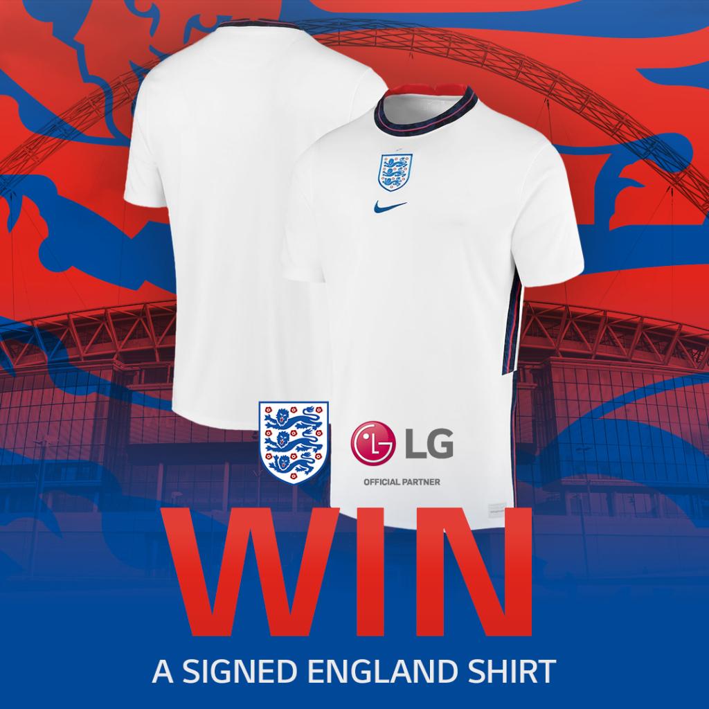 LGUK's tweet image. IT&apos;S COMING HOME! To celebrate @England&apos;s victory against Ukraine, we&apos;ve got signed England shirts to giveaway to 6 lucky winners ⚽ To enter: 
Give us your score predictions for England&apos;s match on July 7th 
 Use the hashtag #NowsTheTime &amp;amp; #ENGDEN

T&amp;amp;Cs: lge.ai/6019yV9PU