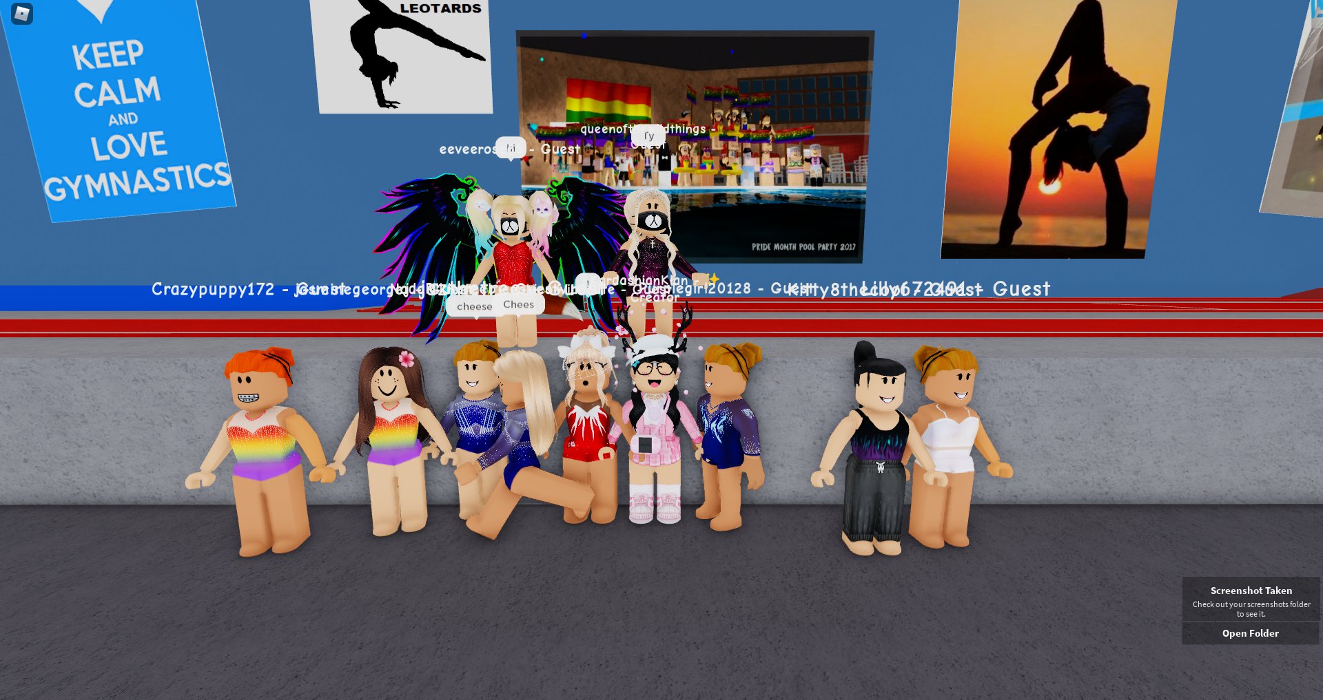 Roblox Gymnastics on Twitter "Met these awesome gymnasts today! Keep