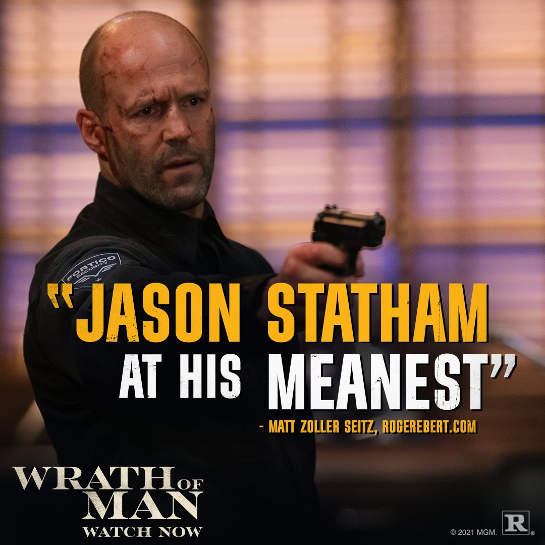 Undercover. Unrelenting. Don't miss Jason Statham in #WrathOfMan – Available NOW on digital.