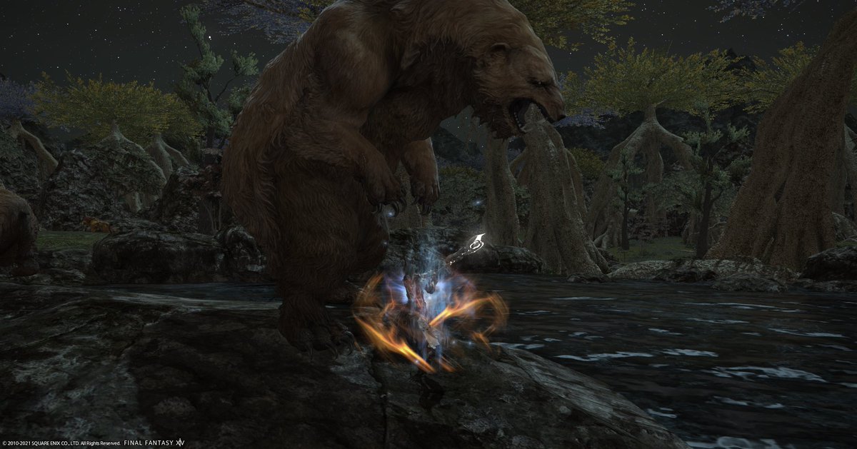 小森雨太 Ff14プレイ バレ有 4 0 V Twitter 戦士ジョブクエがワンパターンと事前に聞いていたぼく 巨大熊相手に修行とかクソ王道やんけワレェ