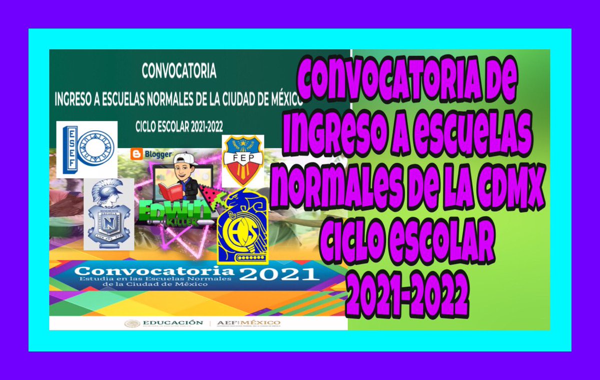 EDWINGRH's tweet photo. @lopezobrador_ INGRESA A LAS ESCUELAS NORMALES DE LA CDMX
https://t.co/kqsEG2xf1K
En este video te explico los cinco pasos para realizar el trámite de ingreso a la #EscuelaNormal de tu preferencia en la #CiudaddeMéxico.
¡Ven y sé parte del nuevo #normalismo! ¡Te deseamos ÉXITO! https://t.co/cgFGGyLflM