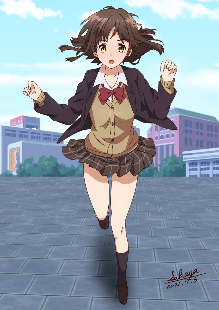 荻原沙優」未来 #荻原沙優 #ひげを剃る。そして女子高生を拾う。 #ひげ