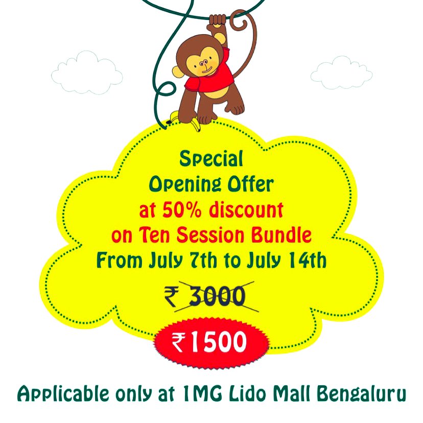 funkymonkeysBOM's tweet image. Attn Bangalore Moms!! Don’t miss this amazing limited time offer!! 50 percent off on our regular rates! We are now open for playtime! #Bangalore #bangaloremoms #funkymonkeys #funkymonkeysplaycenter #kids