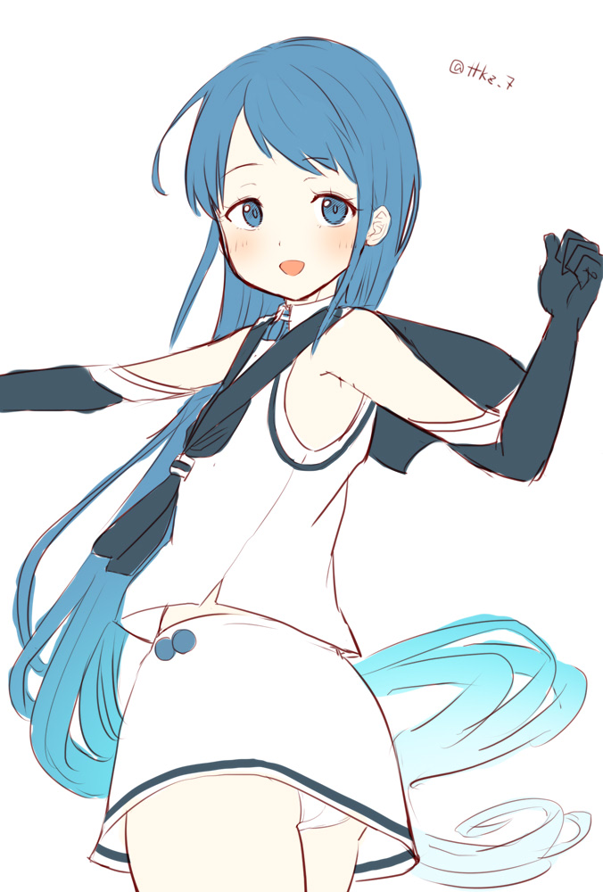 時間が足りない・・・五月雨さんです。

#艦これ版深夜の真剣お絵描き60分一本勝負
#艦これ版真剣お絵描き60分一本勝負_20210706 