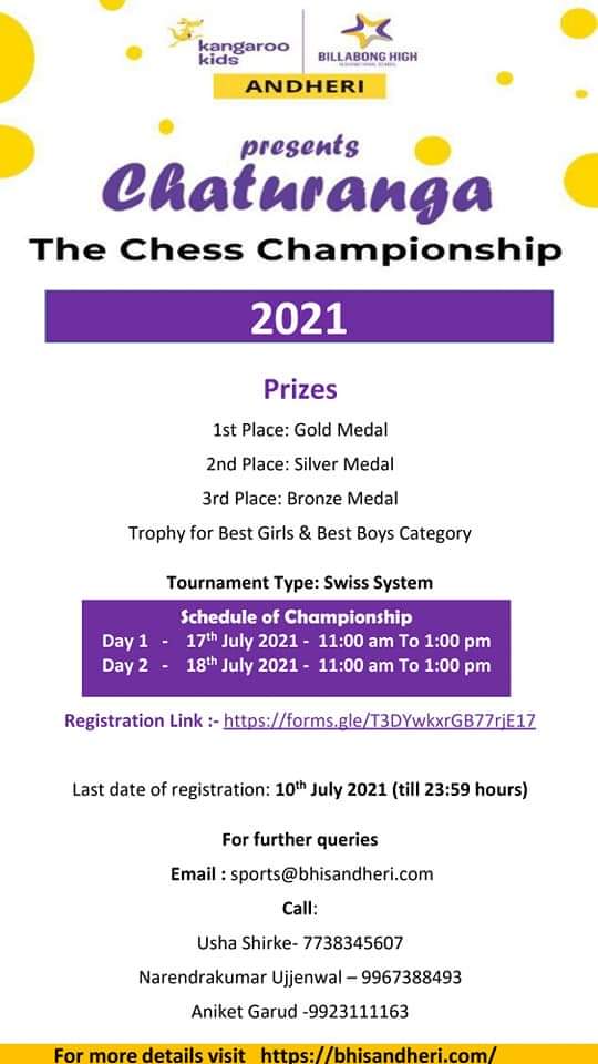 Billabong High International School, Andheri on LinkedIn: #bhisandheri # chaturanga #chesschampionship #braingame #chessgame