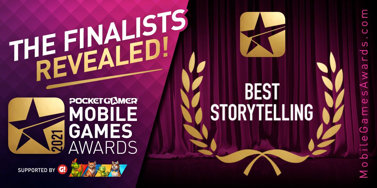 ICYMI: the Best Storytelling Nominees for the #MobileGamesAwards is out! Find out more at: buff.ly/2PDHUF3 

Nominees: 
@WildlifeAlba 
@georgebatch 
@okomotive
@Hitchhiker_Game 
@GamesRecontact
@osmoticstudios
@InterrogationG 
@paintbucket_de x @handy_games
@unmemorygame