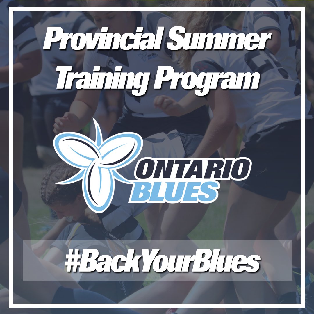 RugbyOntario's tweet photo. The Ontario Blues Provincial Summer Training Program will launch July 11th. If you’re a player looking to engage with the provincial program for the first time, click the link below to apply!

The deadline to apply is Friday, July 9th at 9am.

LINK: https://t.co/WQbjxzSfOI https://t.co/OKovBkR2aC