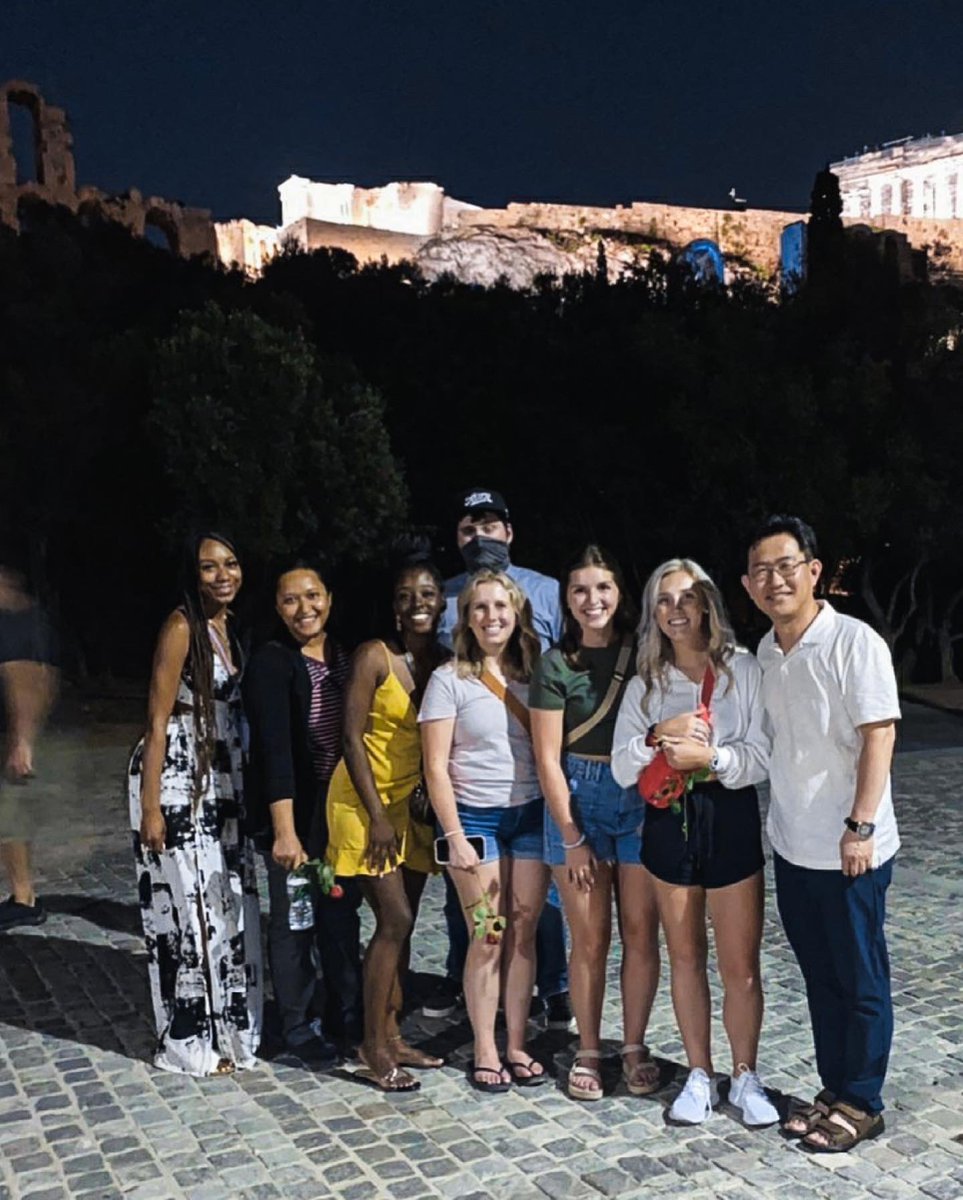 MizzouAbroad's tweet image. Nobody is more excited than Dr. Mansoo Yu to have safely landed in Greece with @Mizzou students for this two-week study abroad program! @MizzouSHP #MizzouAbroad #MIZ