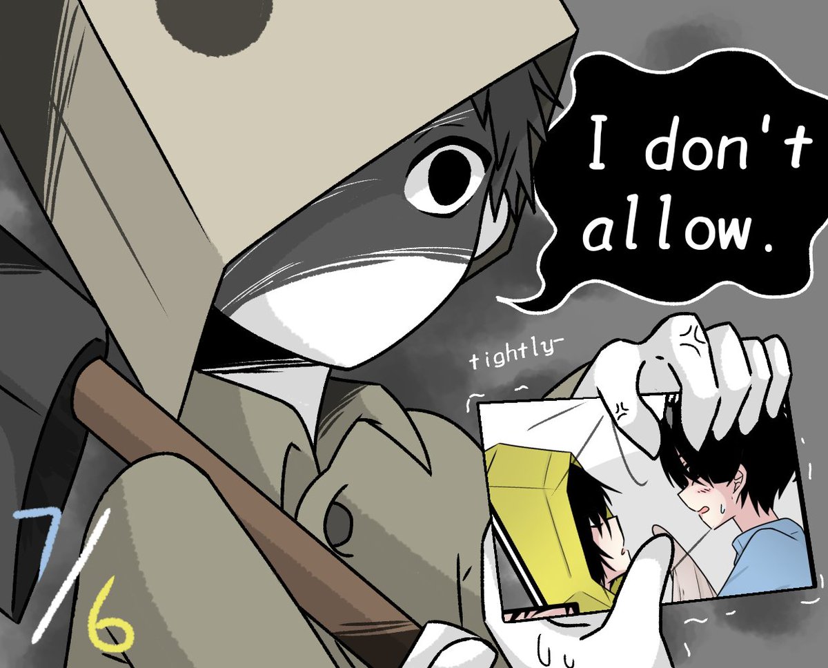 Echo69395100's tweet photo. TODAY 7/6, RK AND SIX DAY⊙ ⊙
Doodling at will, because I want to finish my manga as soon as possible, so I drew this one instead ww
Yes, I also like RK×Six, it should be said that I originally liked this pair, three years ago before the LN2 came out.

#littlenightmaresfanart https://t.co/a2IzAlH7UD